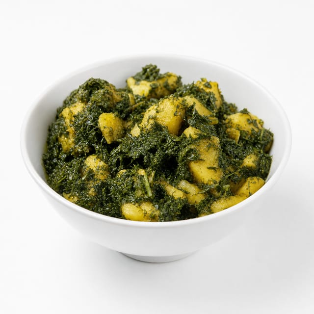 Saag Aloo.
