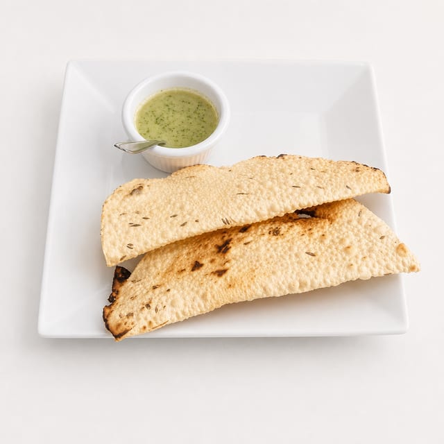 Papadum.