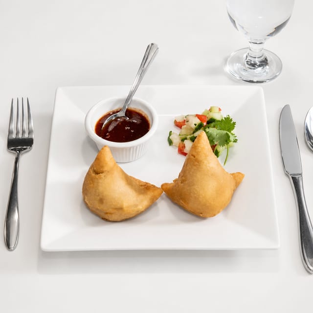 Vegetable Samosa.